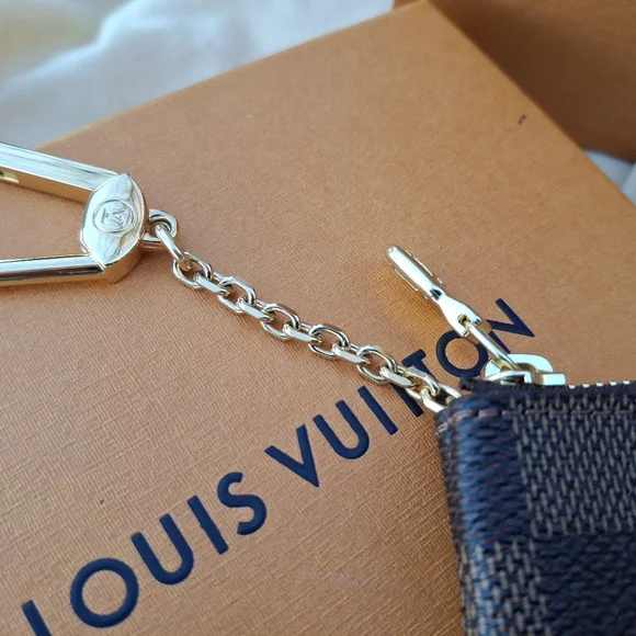 LOUIS VUITTON NEW KEY POUCHCLIFF DAMIER EBEN